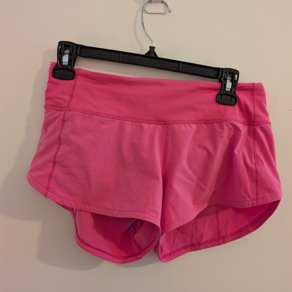 Lululemon Athletica Pink Athletic Shorts
